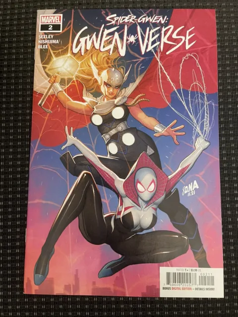 SPIDER-GWEN: GWENVERSE #2 DAVID NAKAYAMA COVER VARIANT Marvel Comics NM/MT