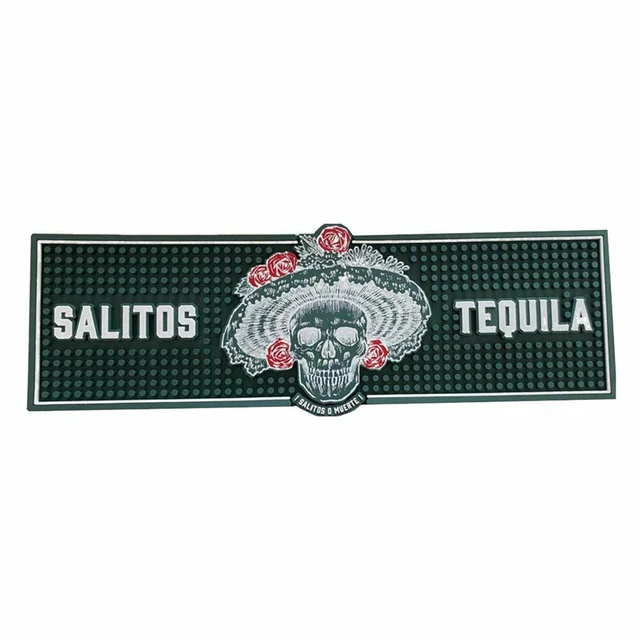 SALITOS Tequila Spirit Barmatte - Tresenmatte - Abtropfmatte - Barzubehör