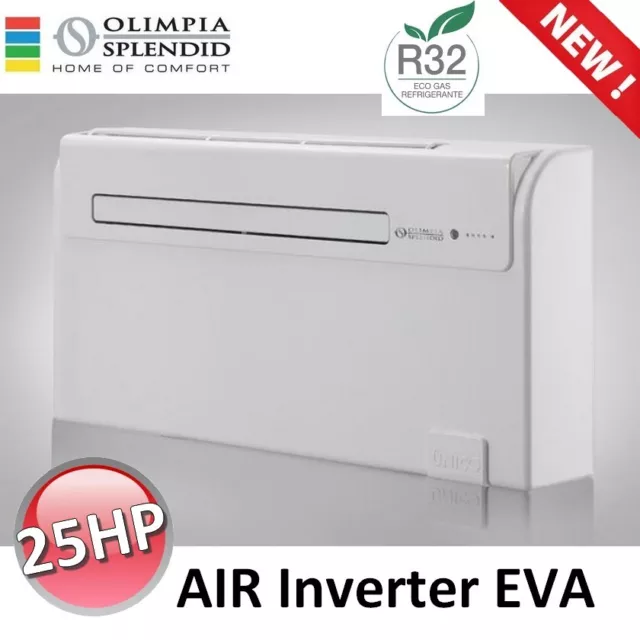 3S Unico Air 25 Hp Eva Climatiseur Olimpia Splendid Pompe À Chaleur Froid Chaud