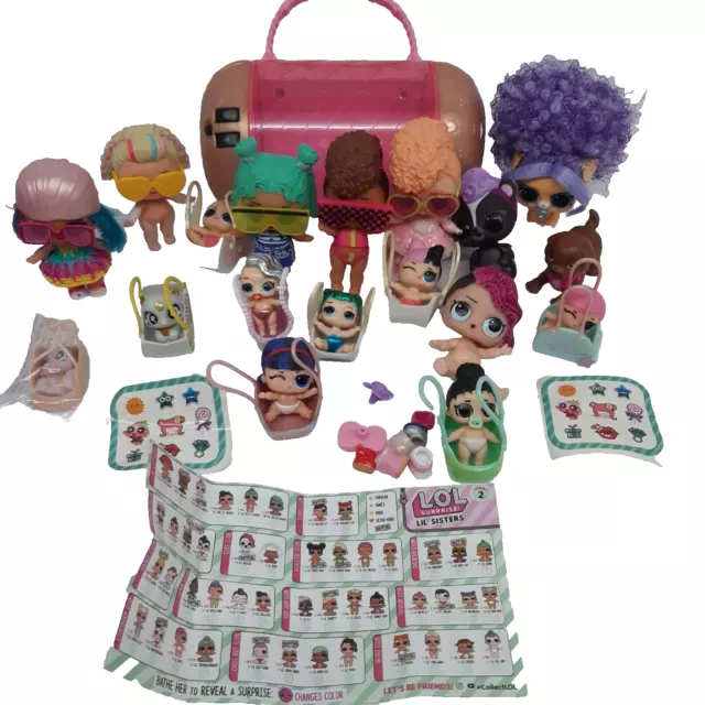 LOL Surprise Dolls Lil Sisters Pets Accessories Families Bulk Lot Bundle