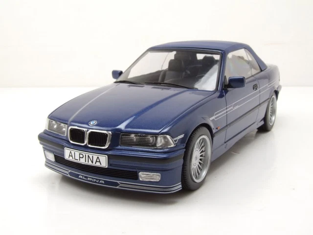 BMW Alpina B3 3.2 Cabriolet 1996 (E36) - Miniature MCG 1/18 - Métal Bleu