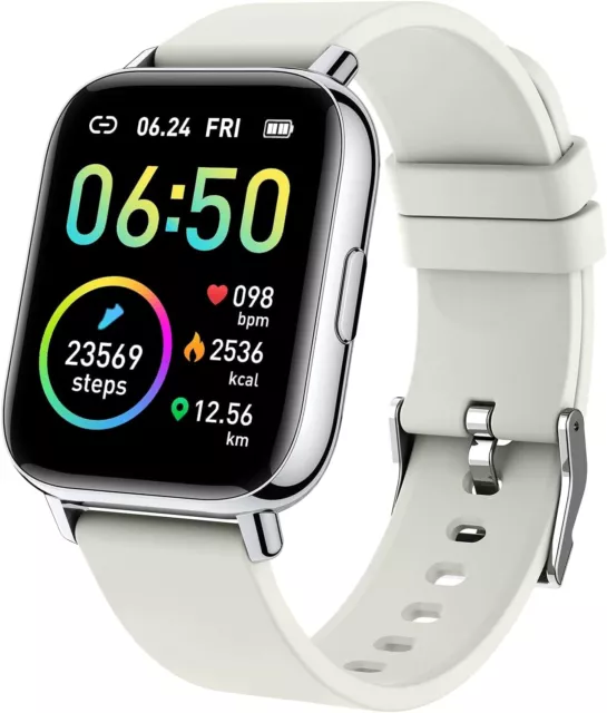 Smart Watch Blood Pressure Heart Rate Monitor Call And Message  (Twitter,Skye, Line, WhatsApp,Facebook, WeChat) Notifications for Women And  Men 