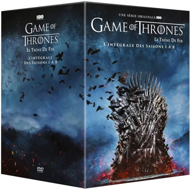 Game of Thrones (Le Trône de Fer) -L'intégrale des Saisons 1 à 8 [HD DVD Neuf