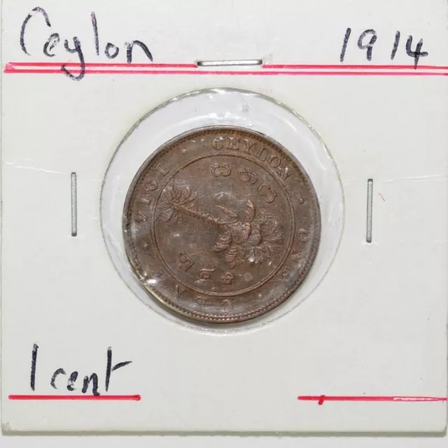 Ceylon cent 1914 (SC5/91)