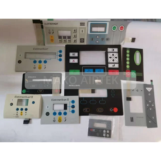 MEMBRANE KEYPAD FITS Ingersoll Rand Controller Control Panel 22128763 £ ...