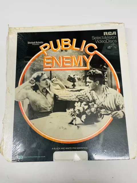 NEWS SEALED CED VideoDisc Public Enemy (1931), United Artists, RCA Corp  B&W