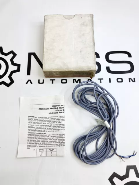 CUTLER HAMMER Eaton E57SA6T101 A1 Series Inductive Proximity Sensor 10-30VDC