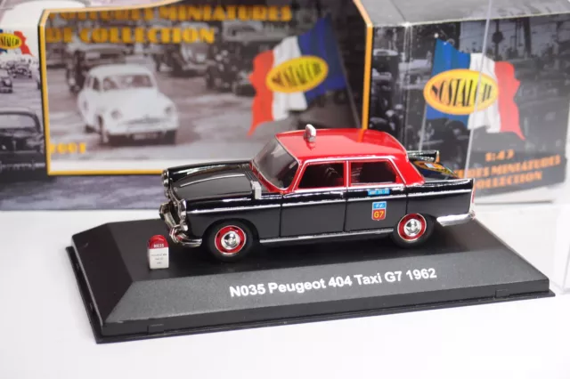 Nostalgie Peugeot 404 Taxi G7 1962 1/43