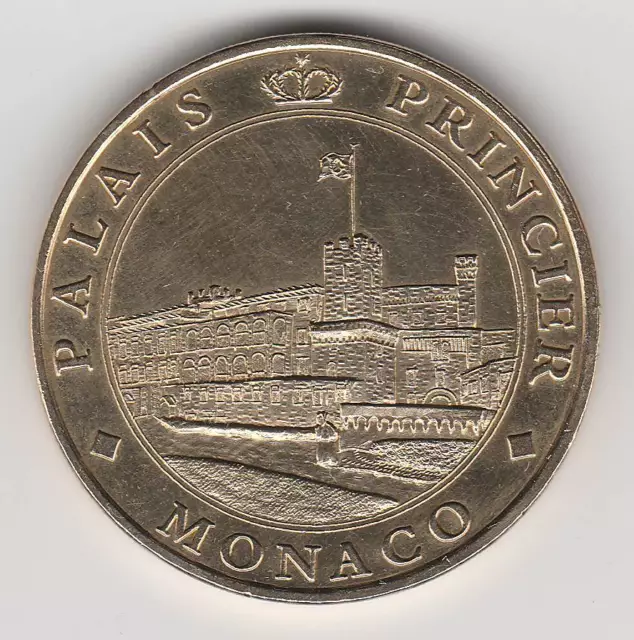 A 2000 Token Medaille Souvenir Mdp -- Monaco N°3 Le Palais Princier