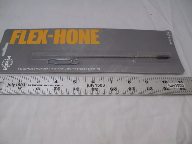 (1) NEW 3/16" 240 grit Flexible Cylinder Hone Bore Diameter Ball Engine Flex