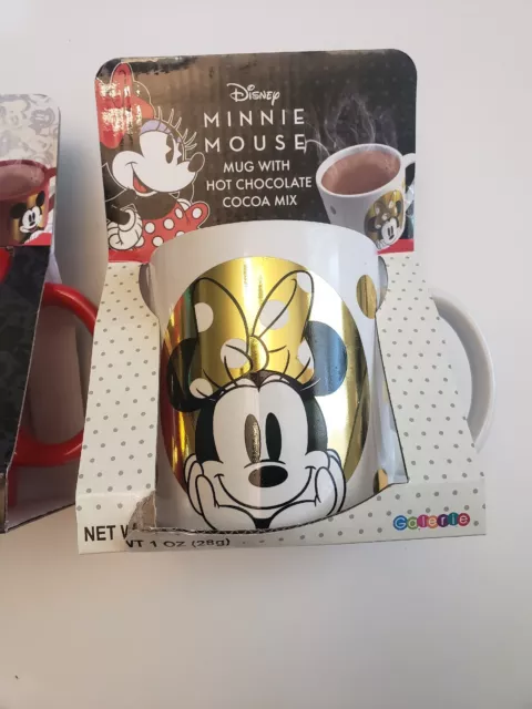 Disneys Mickey Mouse Minnie Mouse Golden Galerie 14 oz Ceramic Coffee Mug Cocoa 2