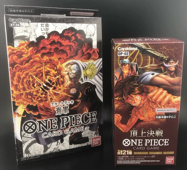 ONE PIECE CARD Game Paramount War Booster Box , Start Deck Set Japanese