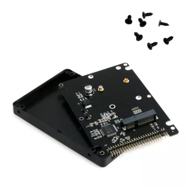 Mini carte adaptateur de convertisseur PCI-e mSATA SSD vers IDE 2,5 pouces 44 2