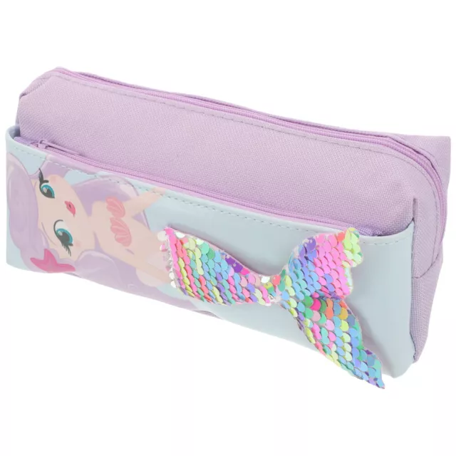 Aesthetic Pencil Case Sequin Pen Case Aesthetic Pencil Bag Cute Pencils Case