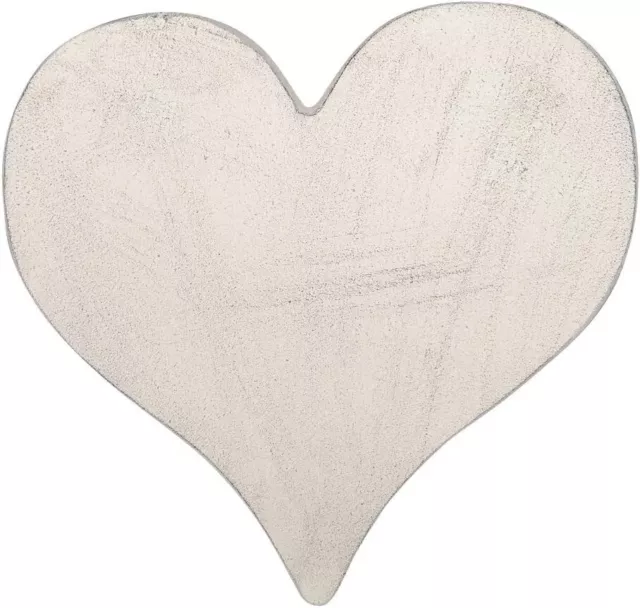 Comfy Hour Rustic Style Collection Cast Iron Garden Stepping Stone - Heart, Beig