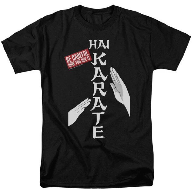 Hai Karate Be Careful T Shirt Mens Licensed Mens After Shave Cologne Black