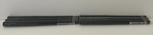 Lot of 6 Avon True Color Glimmersticks Eye Brow Definer -Blonde-