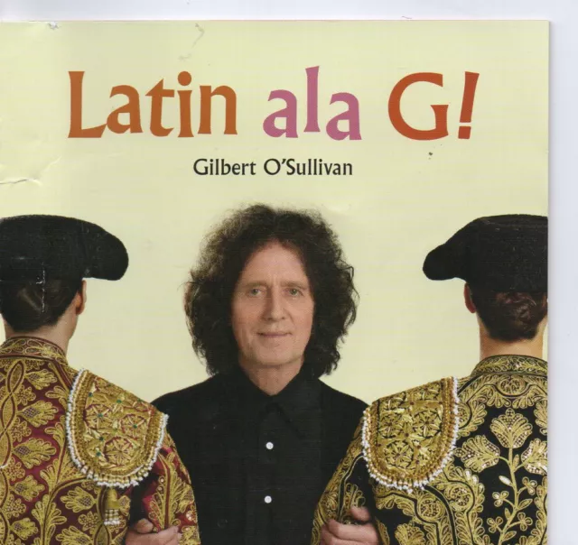 Gilbert O'Sullivan  LATIN ALA G! 12trk cd