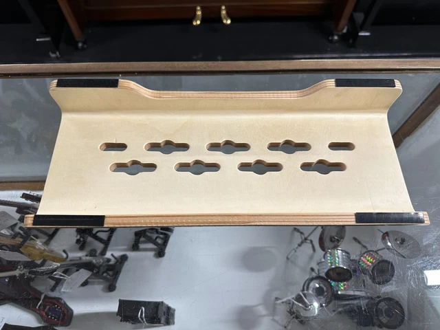 Stagg BLAXX Holz Gitarren-Effekt-Pedalboard 3