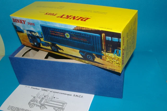 DAN TOYS DAN-004 TRACTEUR UNIC et semi remorque SNCF n ° 004. ETAT NEUF EUR 150,00 - FR