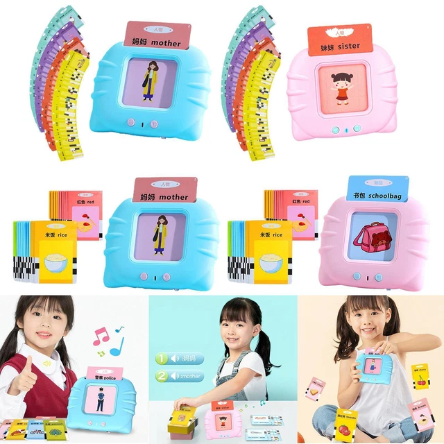 TALKING FLASH CARDS Basic Cognition Childhood Learning Language for ...