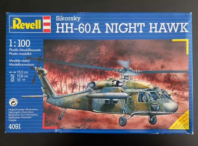 Revell 4091 | Sikorsky HH-60A Night Hawk | 1:100 | 1990 | NEU & SELTEN