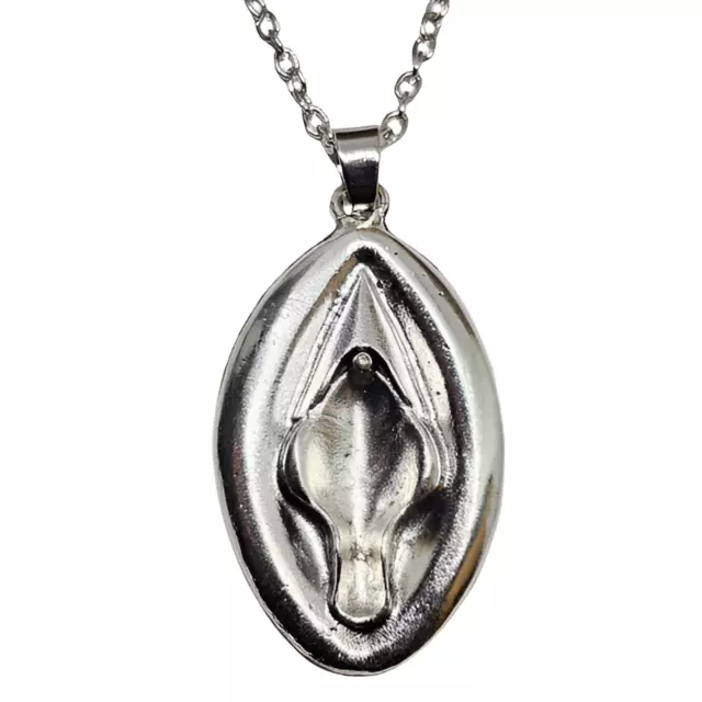 Vagina-Vulva-Anhänger-Halskette, erotisches Lady-Garten-Amulett,...