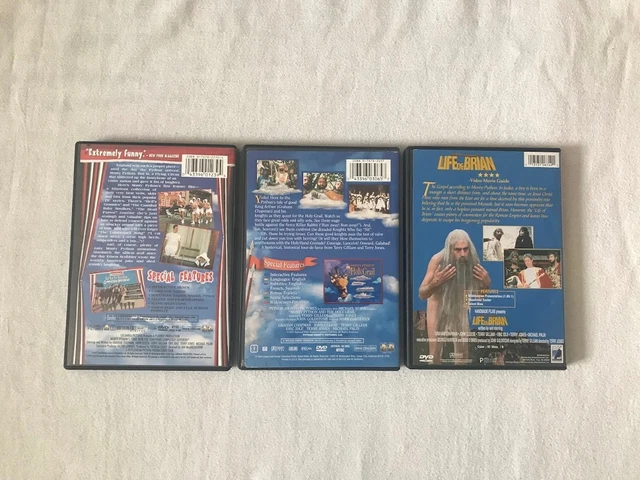 DVD LOT - Monty Python's And Now For Something, Holy Grail, Life Of ...