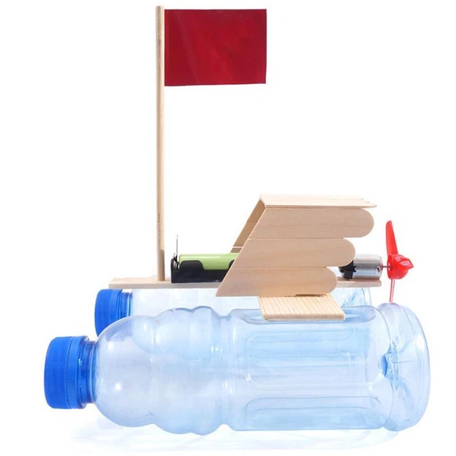 Regalo educativo dei giocattoli di scienza dei bambini della barca di modello