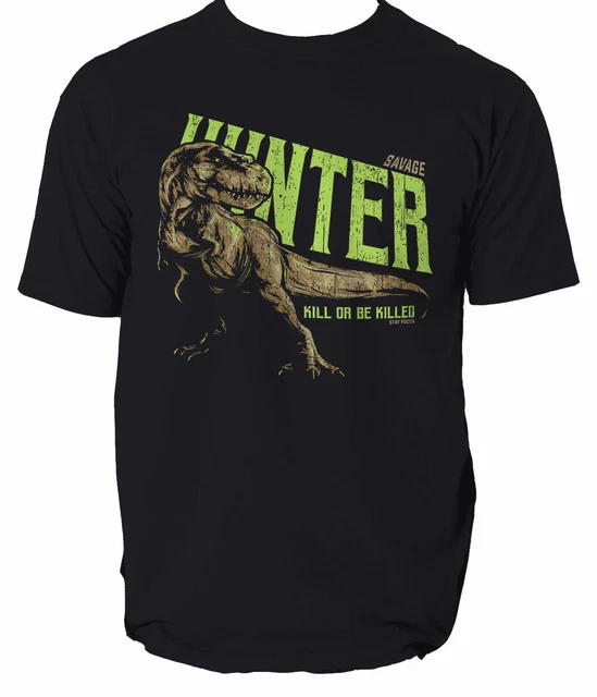T Rex Shirt Dinosaur Top Trex Tree park Gift Hunter Tee S-3XL
