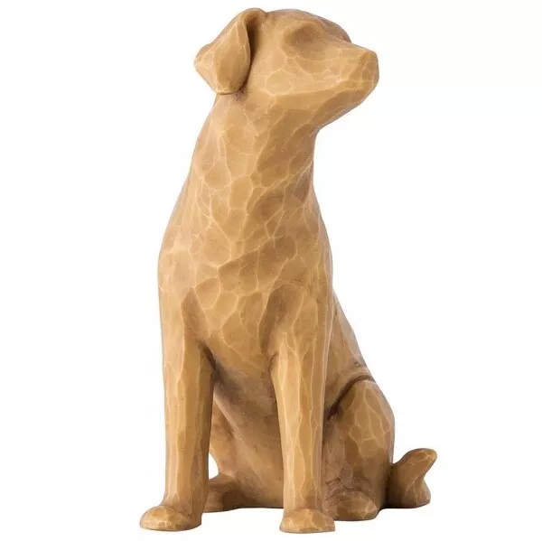 Willow Tree Figurine - Love My Dog (Light) 27682 By Susan Lordi