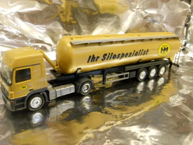 ** Herpa 285919 Mercedes Benz Actros L Silo Semitrailer HM 1:87 H0 Scale