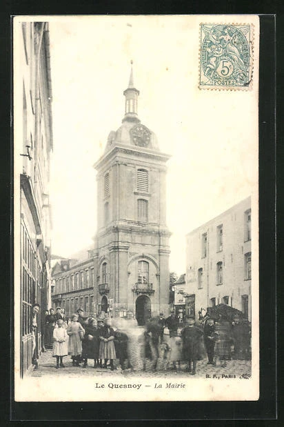 CPA Le Quesnoy, la Mairie 1904