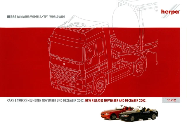 Brochure Herpa 1980-81 D'occasion - Documentation Collection Modélisme