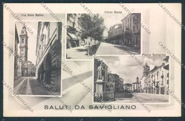 Cuneo Savigliano Postcard RB2835