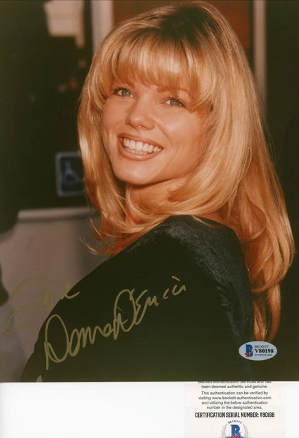 DONNA D’ERRICO PLAYBOY Baywatch Vintage Signed Autographed 8x10 Photo