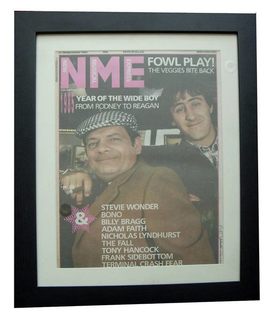 ONLY FOOLS & Horses + Original 1985 Vintage Nme + Poster + Anzeige