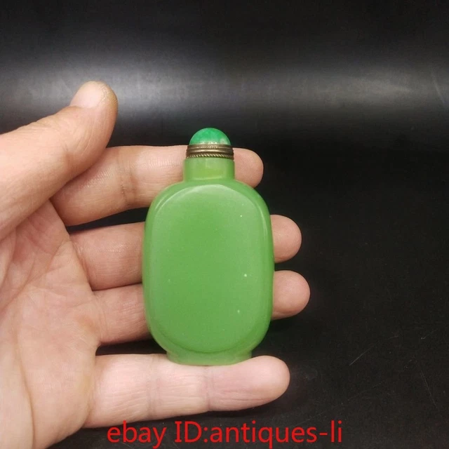 Exquisite Chinese Collector Grade Glazed Snuff Bottles