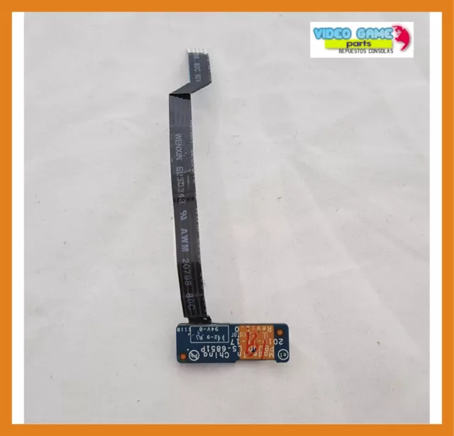 Boton de Encendido Toshiba NB520 Power Button LS-6851P