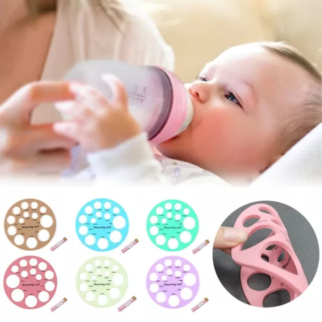 Flange Ruler Silicone Nipple Rulers New Moms Breast Pump Sizing Tool  Women