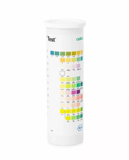 Roche Combur 10 Test® Teststreifen, 100 Stück