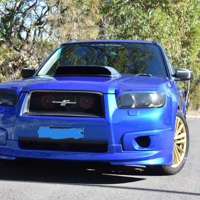 Subaru forester SG facelist headlight eyelid xt sti 05-08