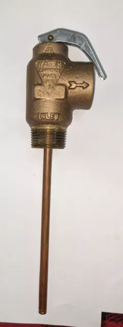 Watts IXL Temperature & Pressure Relief Valve 3/4” Bronze 210 /