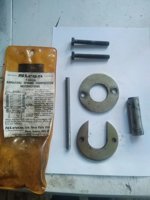 VINTAGE Starter Motor Bendix Spring Compressor Removal Tool by SIRAN