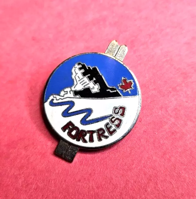 Fortress Ski Resort Lapel Pin Hat Pin Fortress Skiing Alberta Canada Vintage