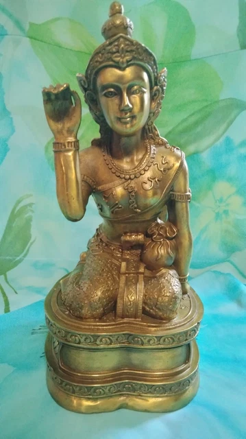 Brass Mammon God, great Buddha of Thailand, blessing of wealth & prosperity.
