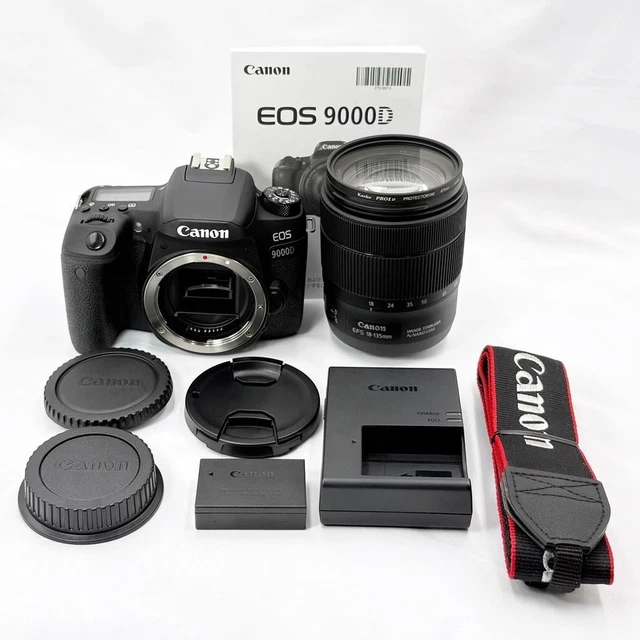 KIT CANON EOS 9000D EF-S 18-135 IS USM EUR 676,96 - PicClick ES