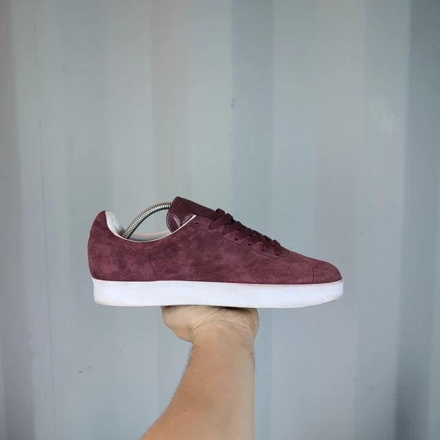 adidas gazelle silver green womens Claret and Blue Adidas Gazelle Custom Trainers