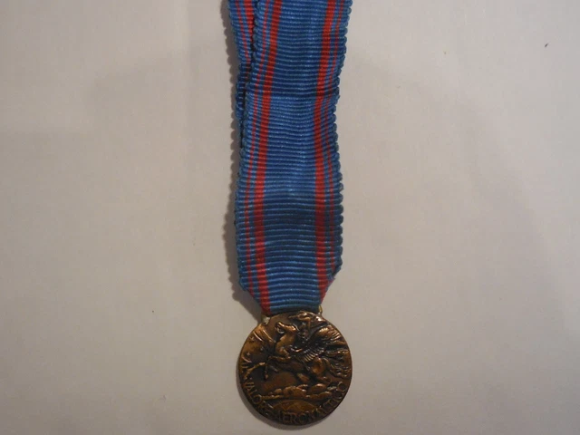 ITALY Médaille, Académie Aéronautique, décernée à Giovanni Caracciolo