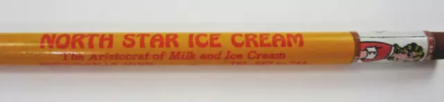 Vintage North Star Dairy Milk Advertising Pencil Blondie Fergus Falls MN 1940s